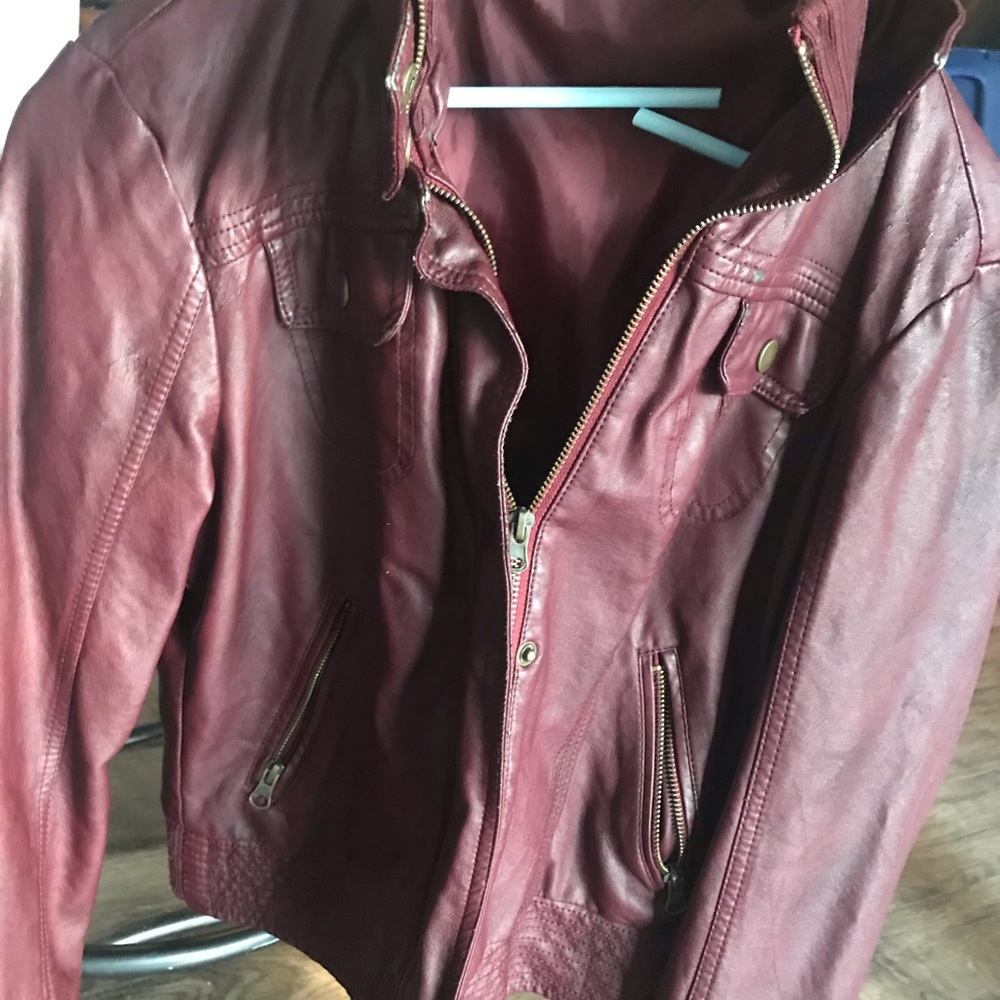 Maroon Jacket - Picture 2 of 3